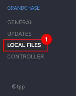 Steam Select Jeu Fichiers locaux Min