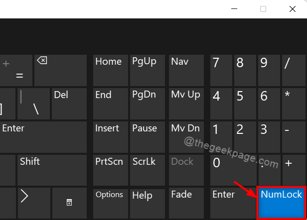 Num-Lock-Tastatur Win11