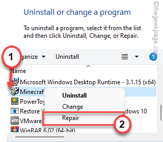Popravite Minecraft Min