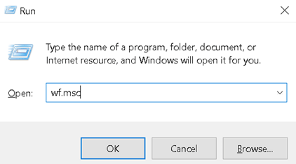 Windows Firewall Geavanceerde beveiliging uitvoeren Min