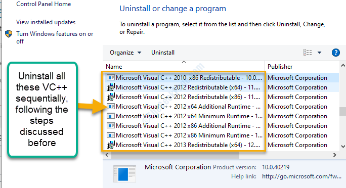 Tout désinstaller