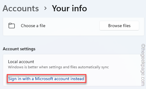 Prihláste sa pomocou Microsoft Accnt min