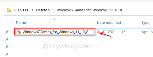 انقر نقرًا مزدوجًا فوق Windows 7 Games Exe File 11zon