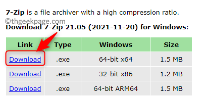 Ladda ner 7zip Min