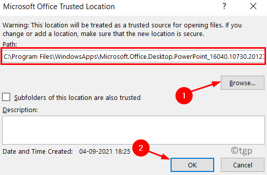 Ppt Microsoft Office Trusted Locations Min