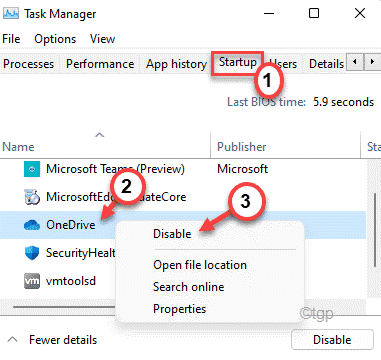 Onedrive Desativar Mín.
