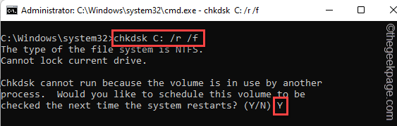 Chkdsk C Min