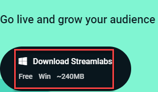 Baixar Streamlabs Min