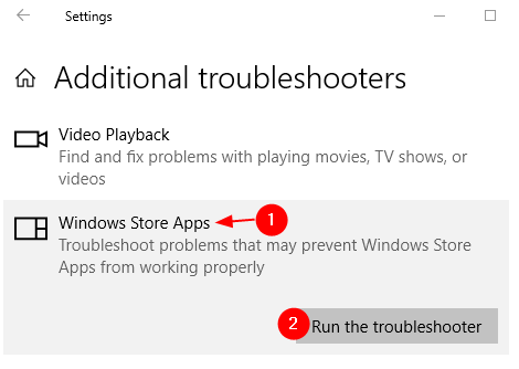 Problembehandlung für Windows Store-Apps