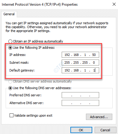 Proprietățile Protocolului Internet versiunea 4 utilizează următoarea adresă IP