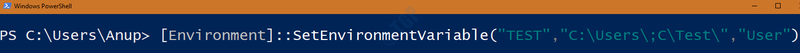 Višestruki Env Uredi u Ps