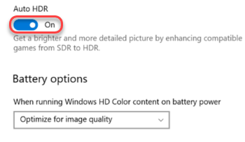 Samodejni Hdr vklopljen min