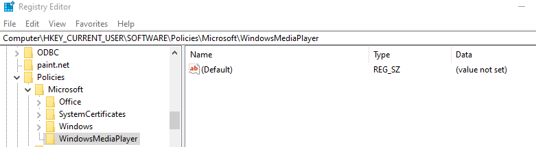 Windows mediaspelare
