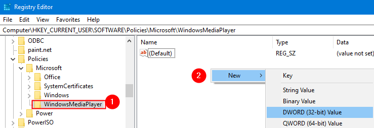 Nytt Dword inom Windowsmediaplayer