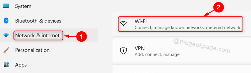 Hálózati és internetes Wifi Win11
