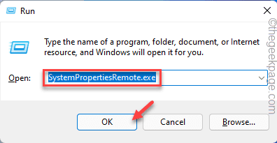 Proprietăți sistem Desktop la distanță Min