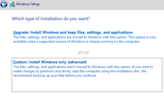 Anpassa Windows Setup
