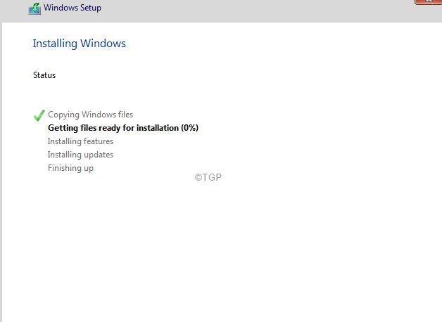 Windows installerar