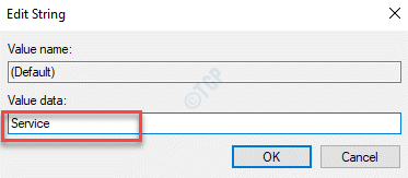 Muokkaa merkkijonoarvoa Data Service Ok