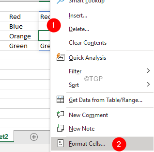 „Excel“ formato langeliai