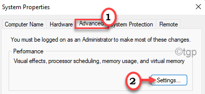 Configuración avanzada Propiedades del sistema Mín.