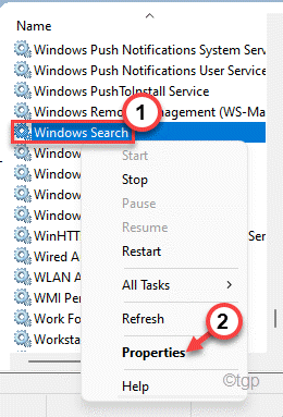 Props de búsqueda de Windows Min