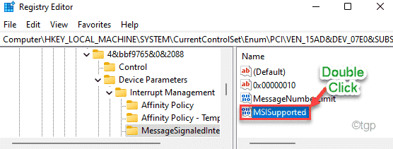 Msi admitido mínimo