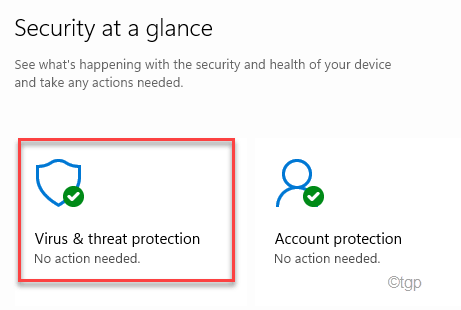 Mínimo de virus y amenazas
