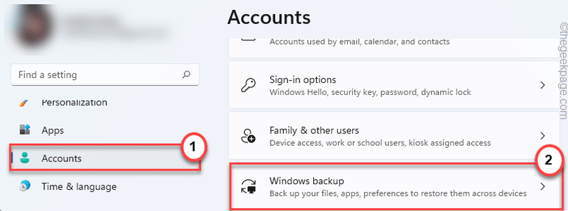 Copia de seguridad mínima de Windows