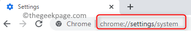 הגדרות Chrome מערכת מינימום