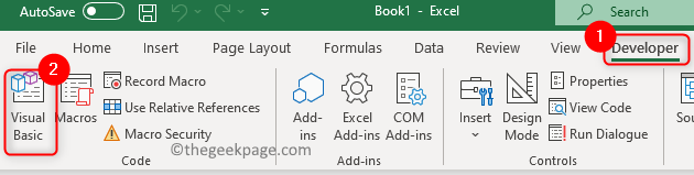 Разработчик на Excel Visual Basic Мин