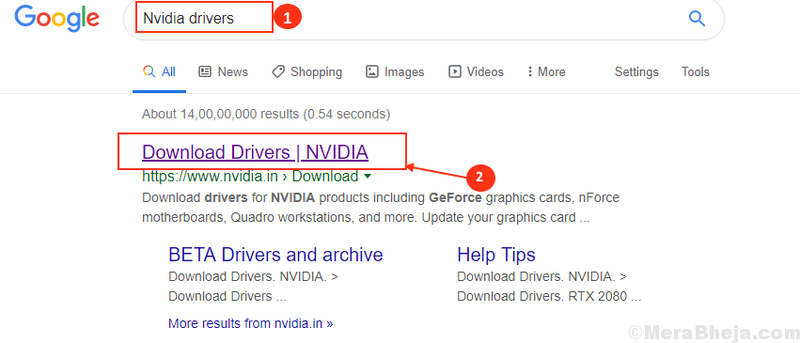Google Nvidia illesztőprogramok
