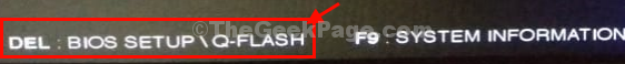BIOS beállítások