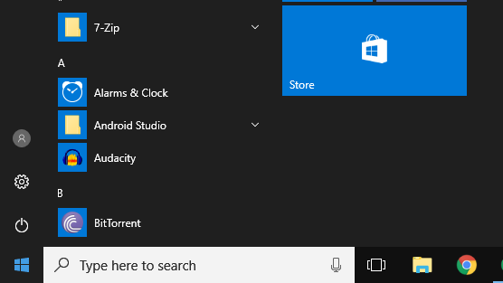 Otransparent Windows 10