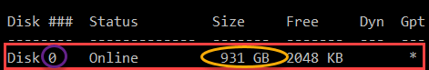 Disk 931 Min