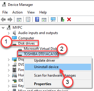 Odstrani HDd Min