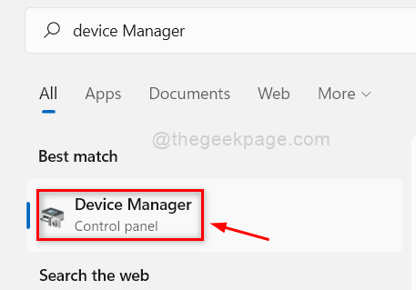 Ouvrez le Gestionnaire de périphériques Windows 11 11zon