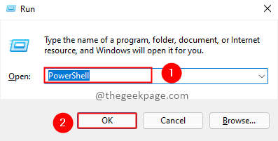 Powershell-Ausführung min