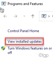 Installierte Updates anzeigen Min