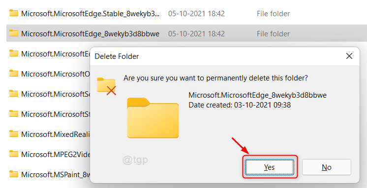 ลบ Microsoft.microsoftedge 8wekyb3d8bbwe Win11 . อย่างถาวร