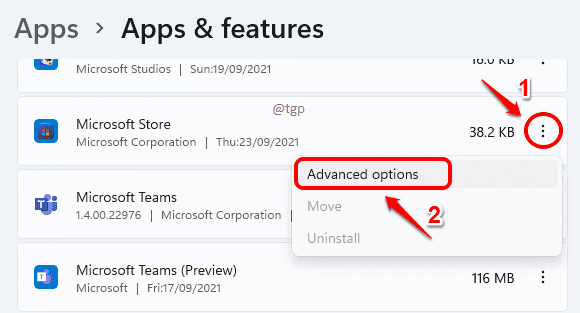 2 Erweiterte App-Optionen optimiert