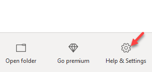 Systembrickan Onedrive App Hjälp och inställningar