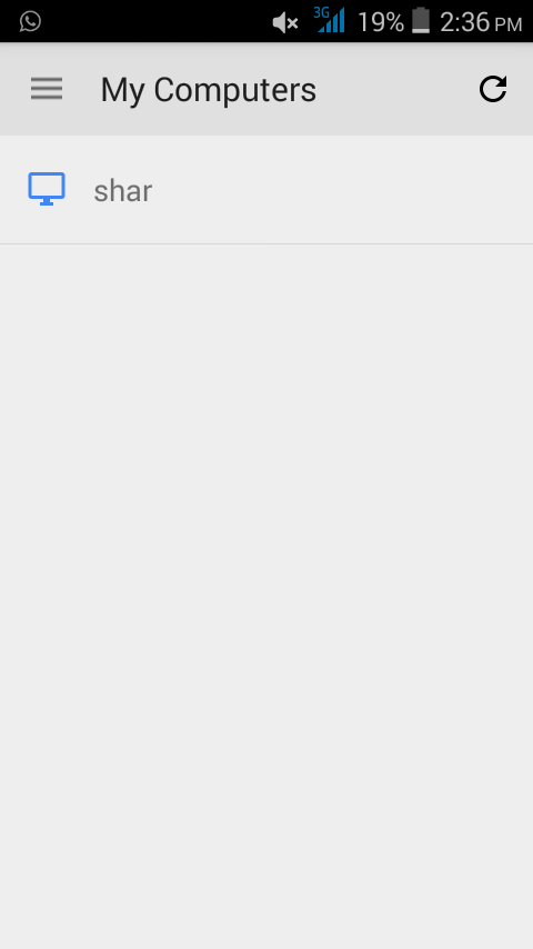 chrome远程桌面上的PC名称