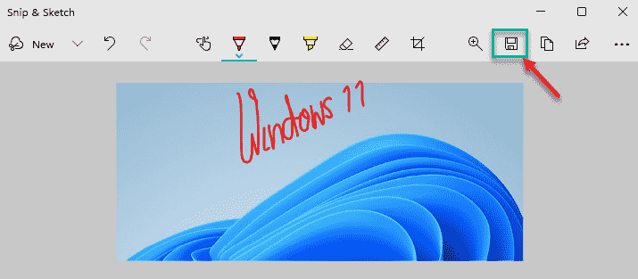 Spremi Windows 11 Min