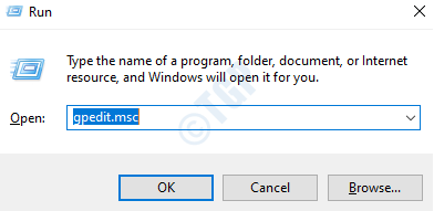 1 Futtassa a Gpedit programot
