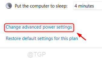További energiabeállítások módosítása Win11