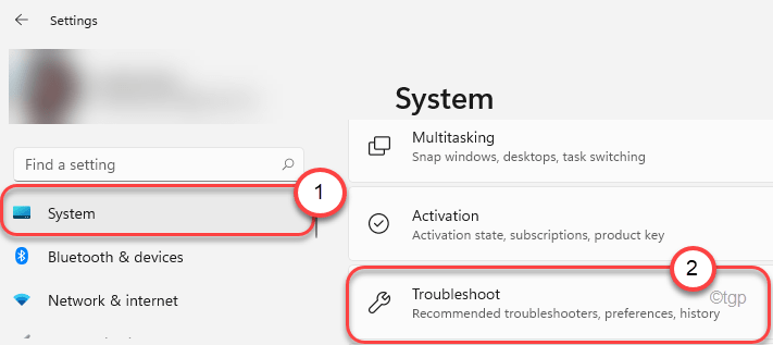 Resolução de problemas Mínimo de configurações
