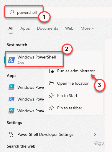 Windows Powersell mínimo