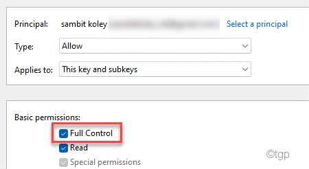 Control total Min