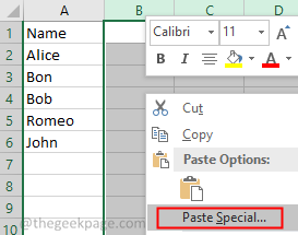Speciális beillesztés